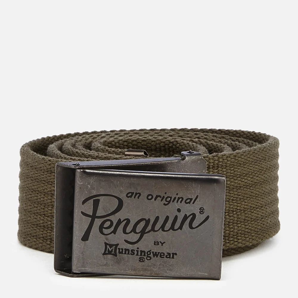 Ceinture Tissée Original Penguin - Kaki Image 1