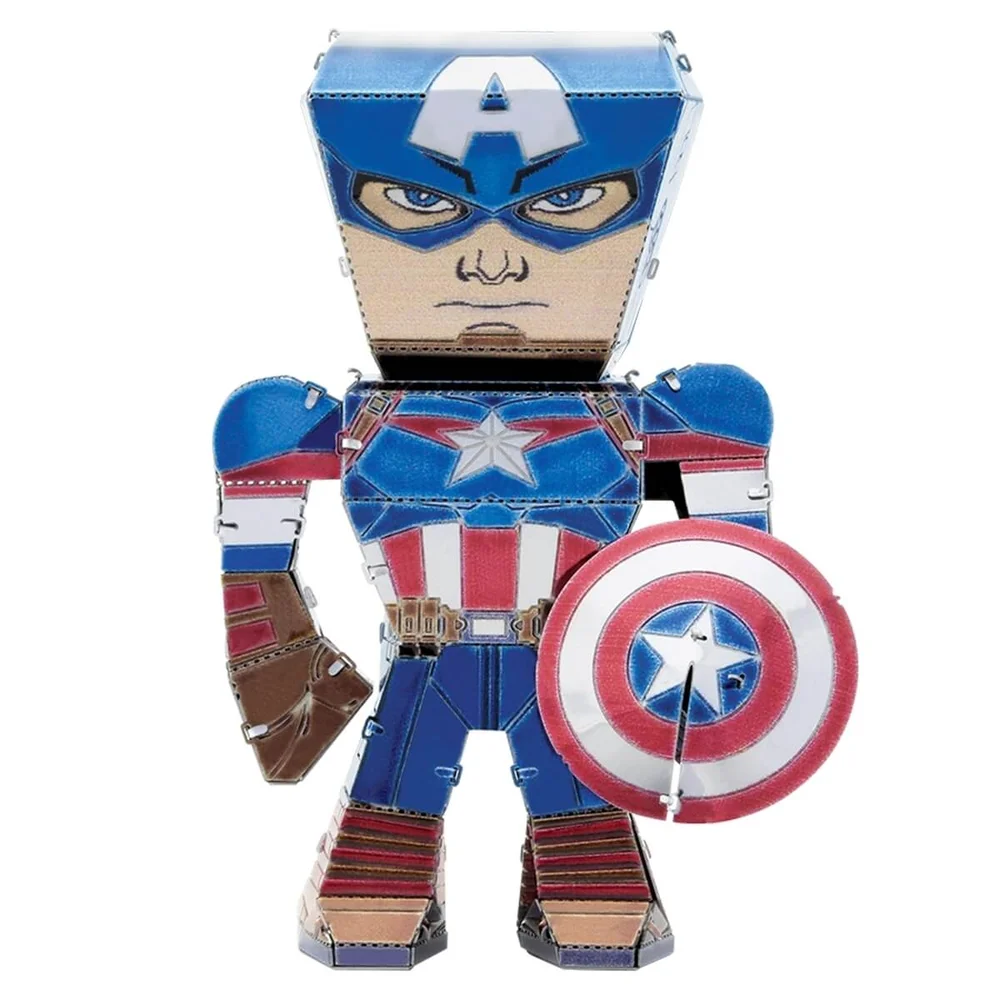 Maquette Marvel Avengers Metal Earth Legends - Captain America Image 1