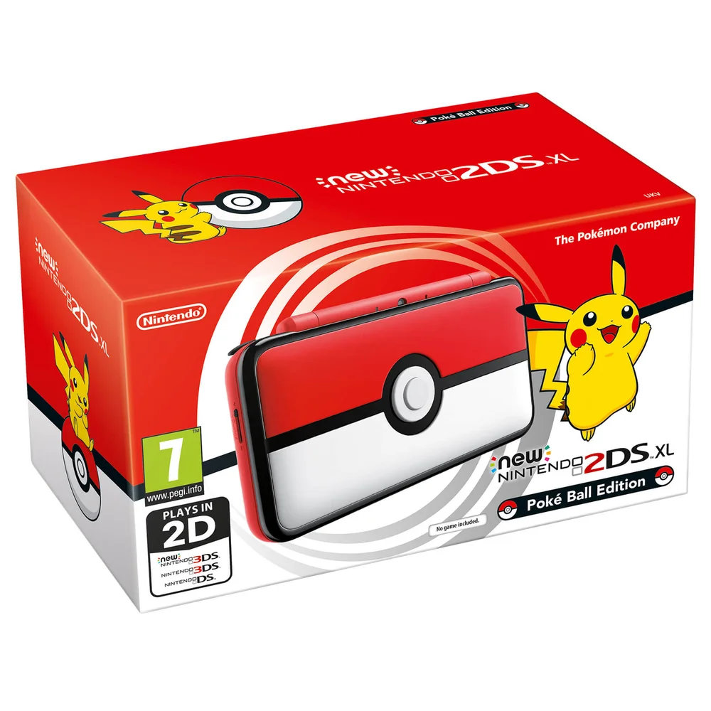 Nouvelle Nintendo 2DS XL - Édition Pokéball Image 1
