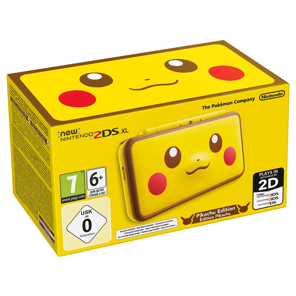 Nouvelle Nintendo 2DS XL Édition Pikachu Image 1