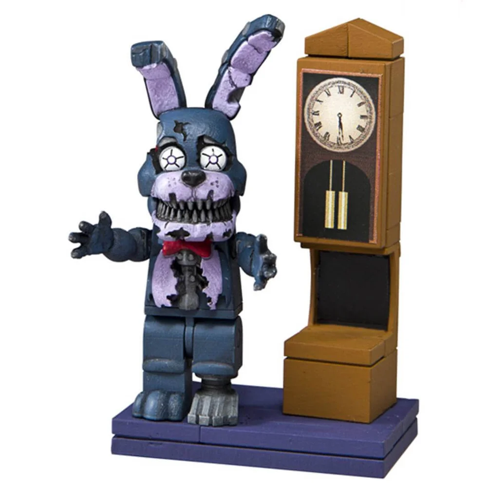Kit de Construction Five Nights At Freddy's Horloge avec Bonnie (Micro Set) - McFarlane Image 1