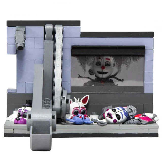 Kit de Construction Five Nights At Freddy's Scooping Room avec Masked Ennard Medium (Micro Set) - McFarlane Image 1