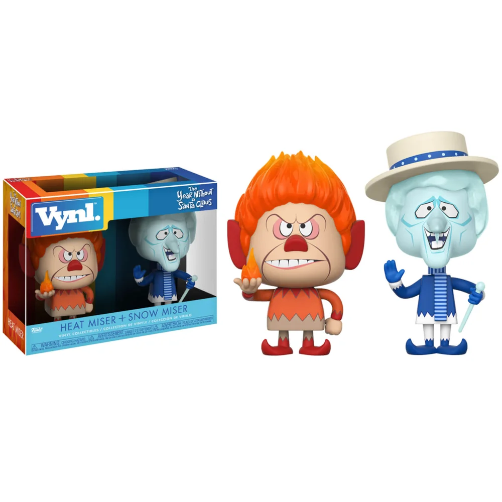Figurines Vynl. Heat Miser et Snow Miser Image 1