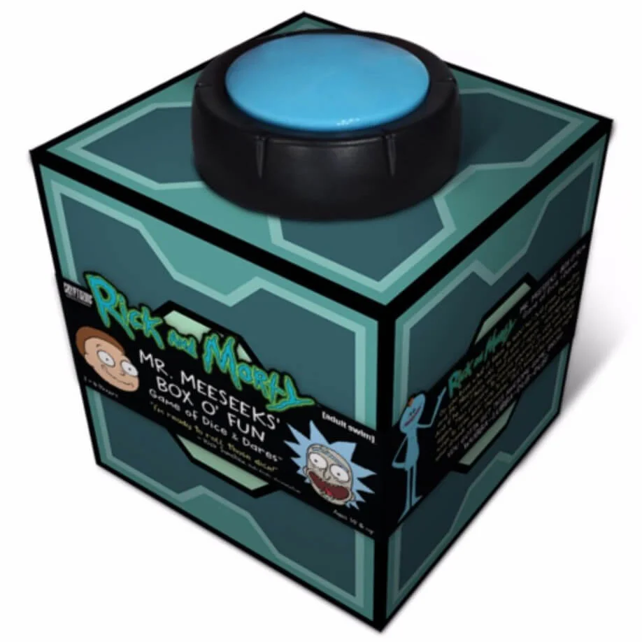 M. Meeseeks Boîte à malices : Jeu de dés et d'échecs Rick et Morty Image 1