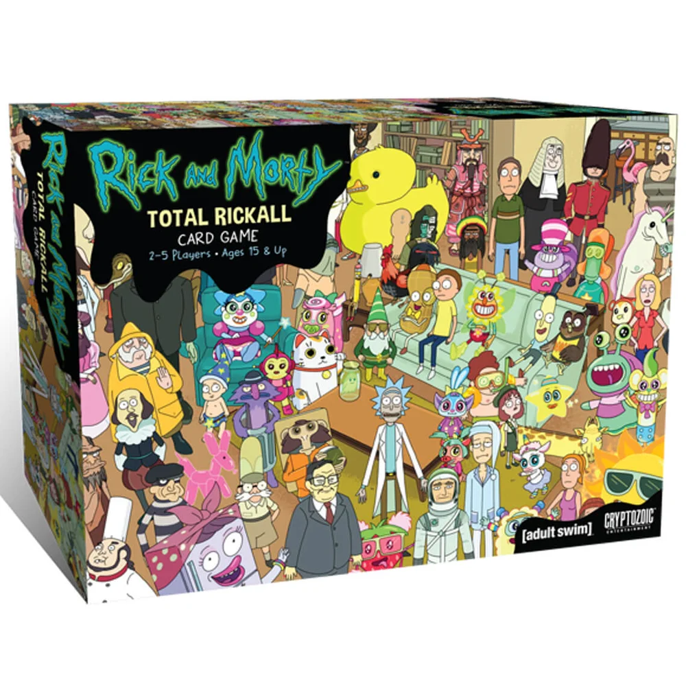 Jeu de Cartes Total Rickall - Rick et Morty Image 1
