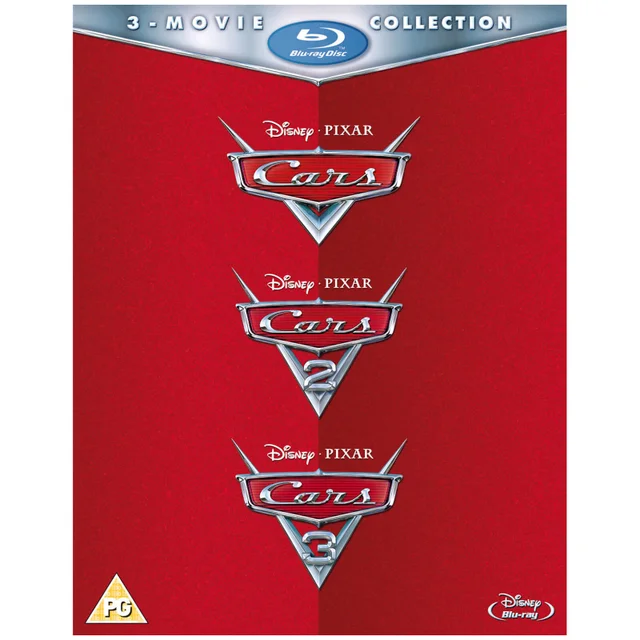 Cars 1-3 Coffret