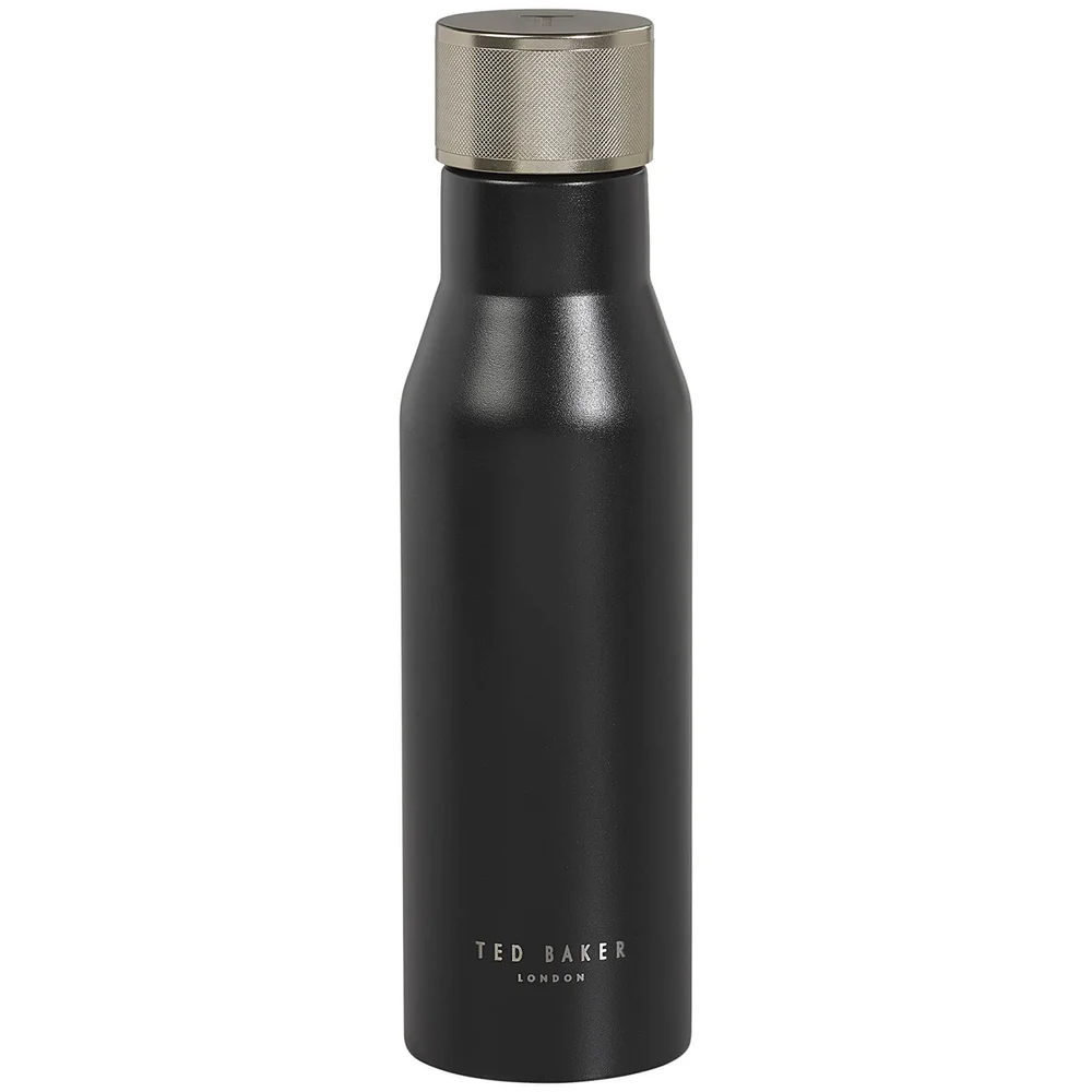 Ted Baker Water Bottle Black - Onyx Image 1