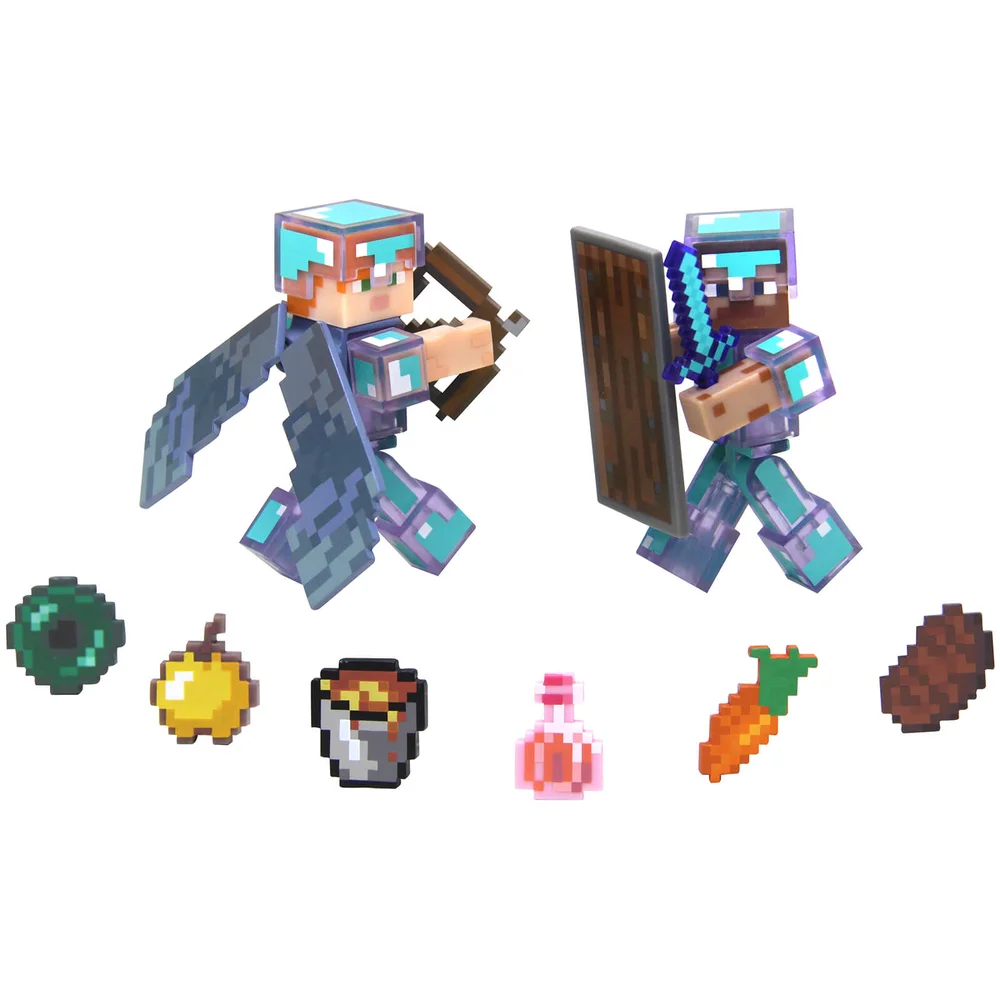 Figurines Steve Hardcore Survival - Minecraft Image 1