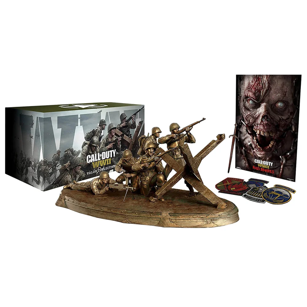 Call of Duty WWII Valor Collection Triforce Statue Image 1