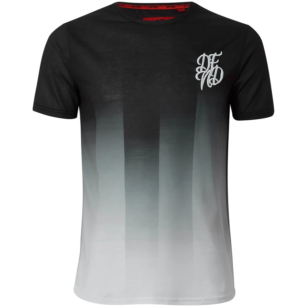 T-Shirt Homme Canstan DFND - Blanc / Noir - S - Noir Image 1