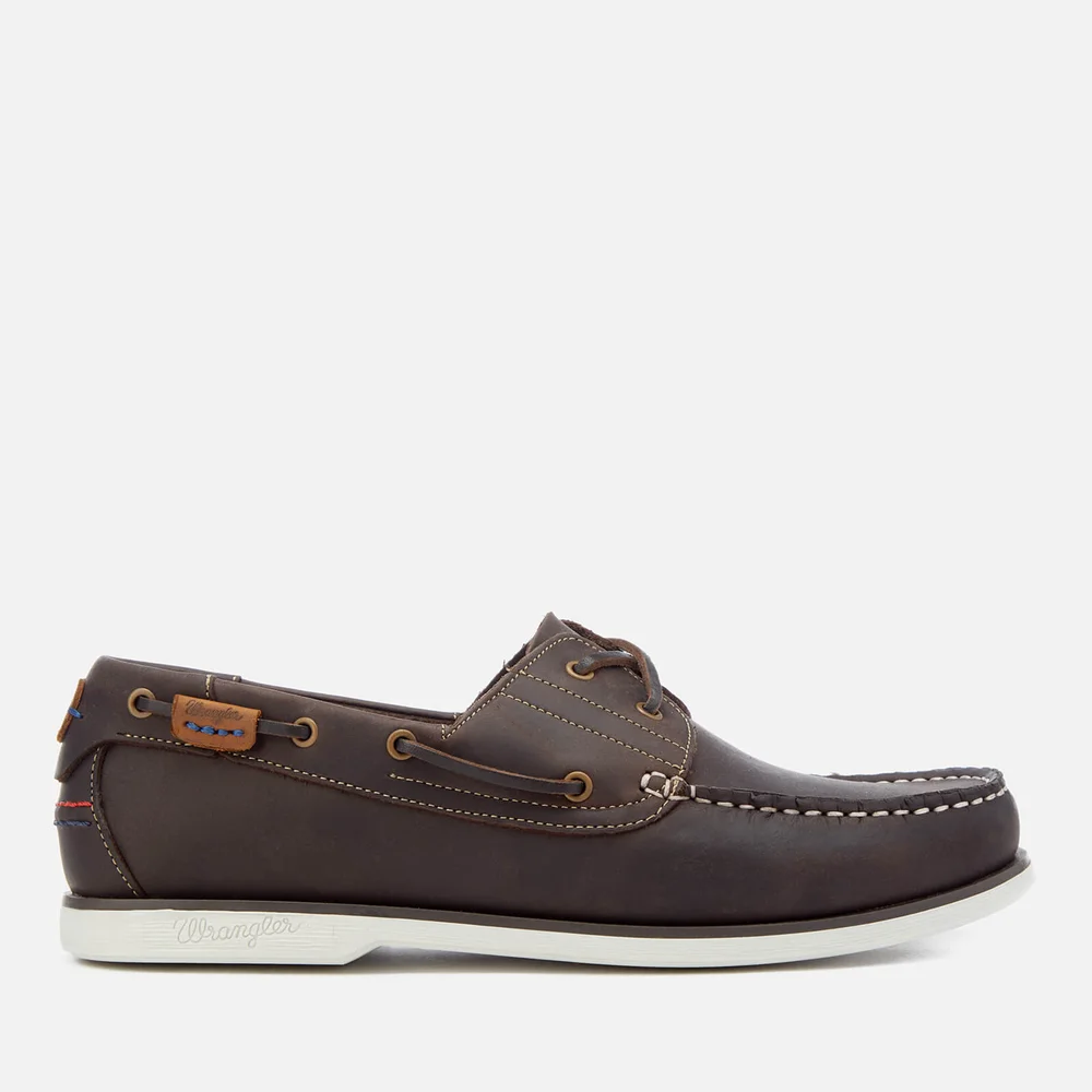 Mocassins en Cuir Ocean Wrangler - Marron Foncé - UK 6 - Brown Image 1