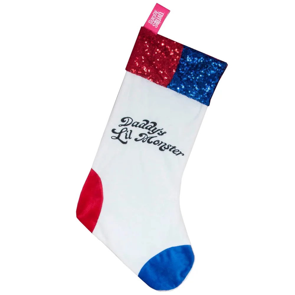 Chaussette de Noël Daddy's Lil' Monster Harley Quinn Image 1
