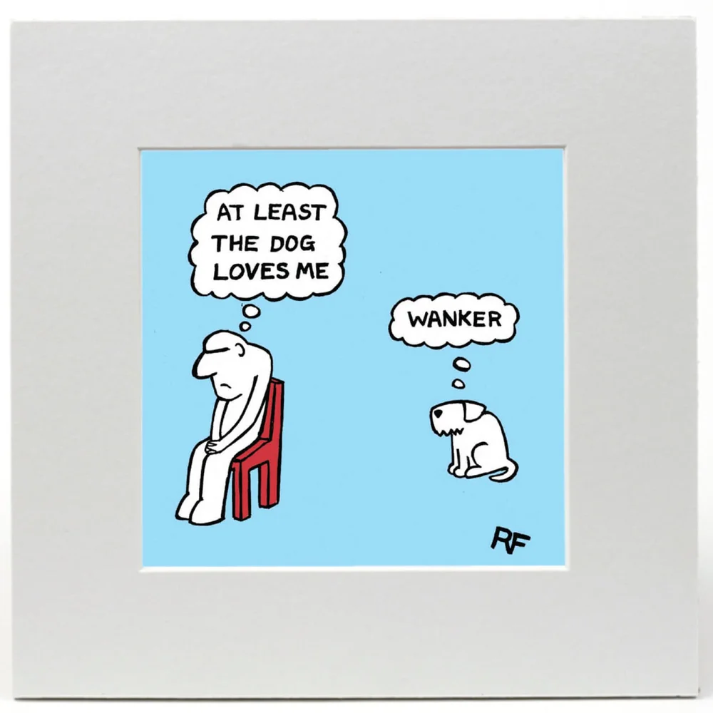 Affiche Imprimée Au moins le Chien M'aime ! - Off the Leash Image 1