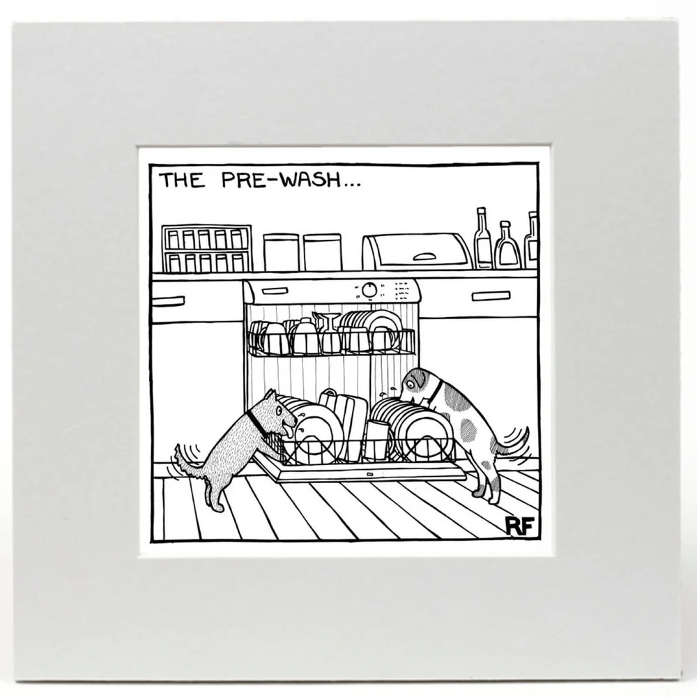 Off the Leash Pre Wash Impression artistique Édition limitée Image 1