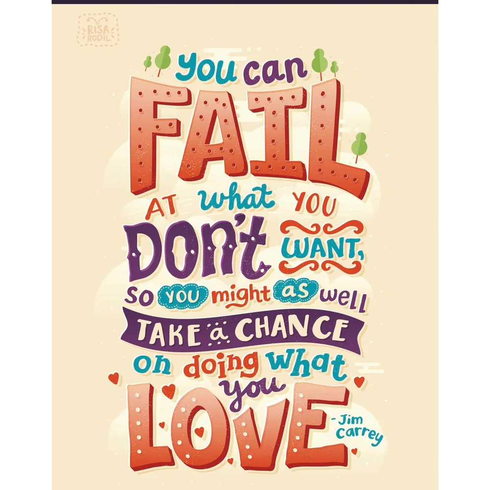 Affiche You Can Fail At What You Don't Want - Jim Carrey Image 1