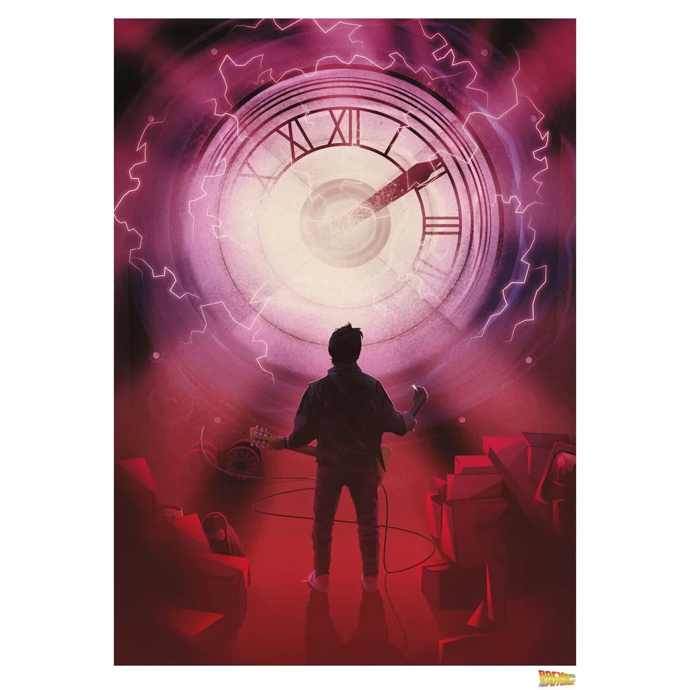 Affiche Le Temps - Retour Vers le Futur Image 1