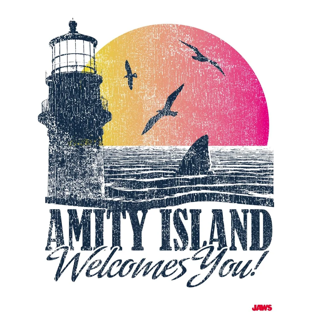 Affiche Amity Welcomes You - Les Dents de la Mer Image 1
