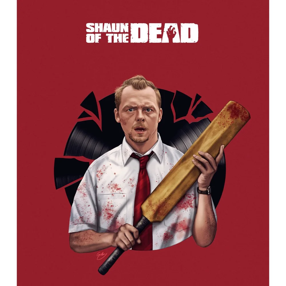 Shaun of the Dead Record Breaking - Impression artistique Édition limitée Image 1