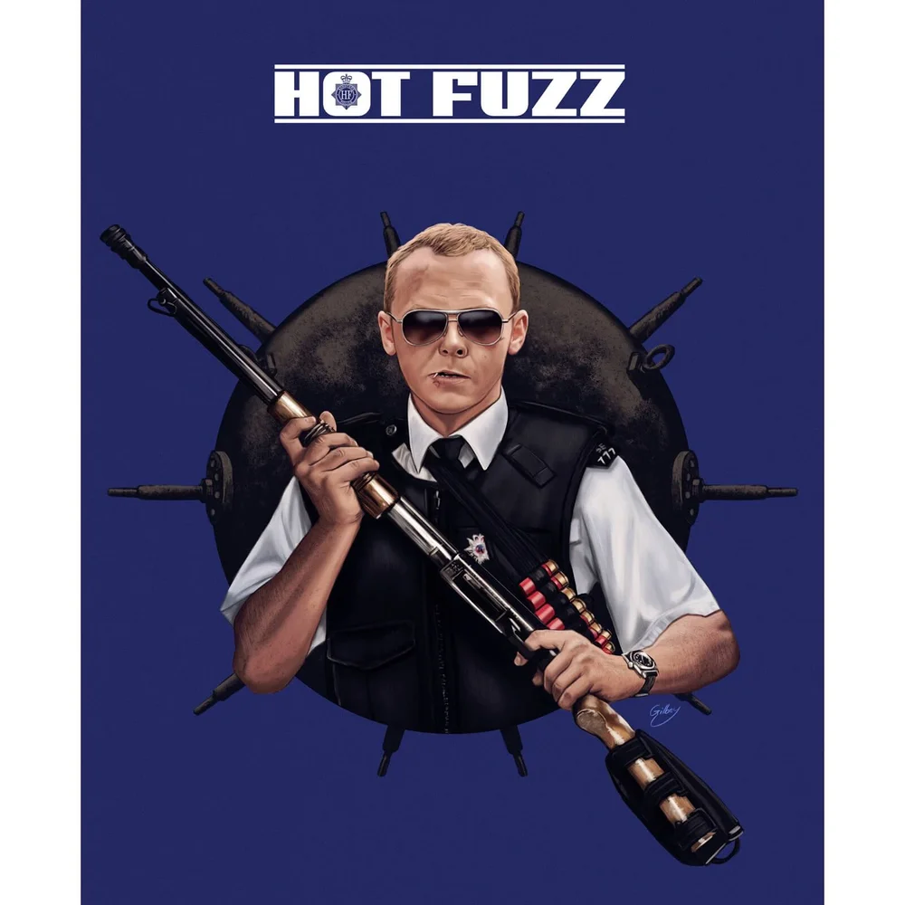 Affiche Édition Limitée Record Breaking - Hot Fuzz Image 1