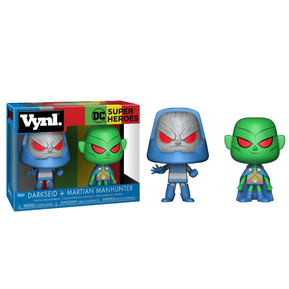 Figurines Vynl. DC Martian Manhunter et Darkseid Image 1