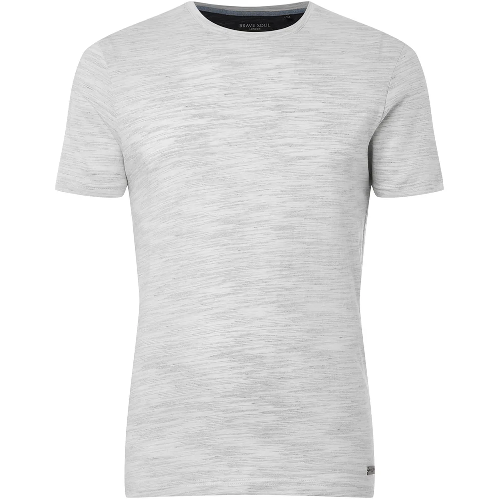 T-Shirt Homme Almus Brave Soul - Blanc Cassé - S - Pierre Image 1