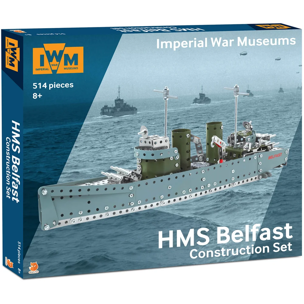 Jeu de construction HMS Belfast des musées de guerre impériaux Image 1