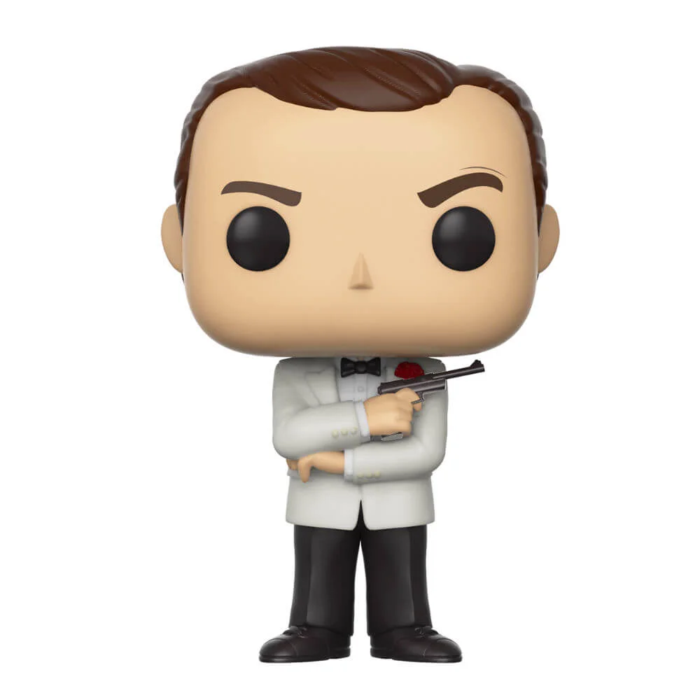 Figurine Pop! Sean Connery dans Costume Blanc - James Bond Image 1