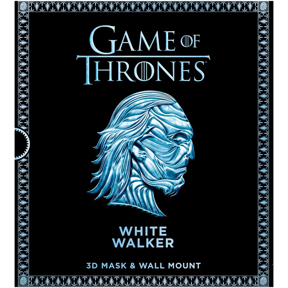 Game of Thrones – Masque de marcheur blanc en 3D Image 1