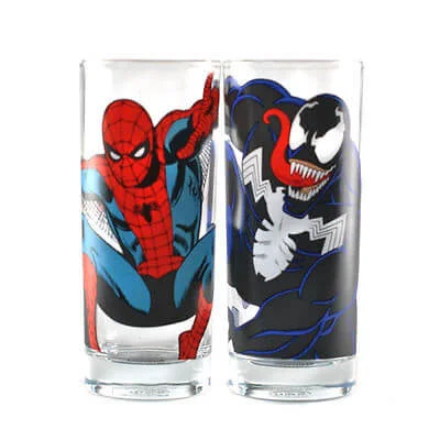 Lot de 2 Verres Spider-Man Marvel Image 1