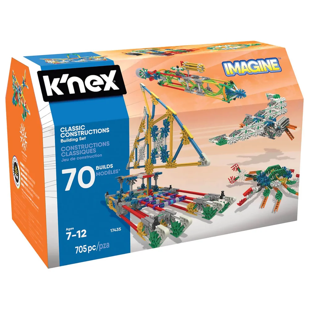 K'NEX Imagine Classic Constructions 70 Model Building Set (17435) Image 1