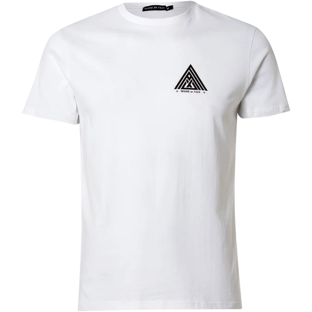 T-Shirt Homme Possesed Friend or Faux - Blanc - S - Blanc Image 1