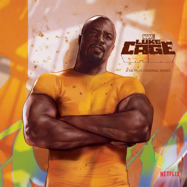 Vinyle Luke Cage Marvel - Exclusivité Zavvi 18 cm Image 1