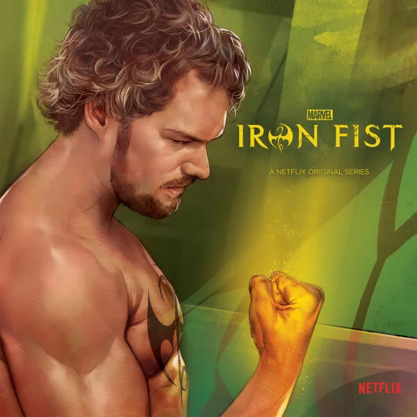 Vinyle Iron Fist Marvel - Exclusivité Zavvi 18 cm Image 1
