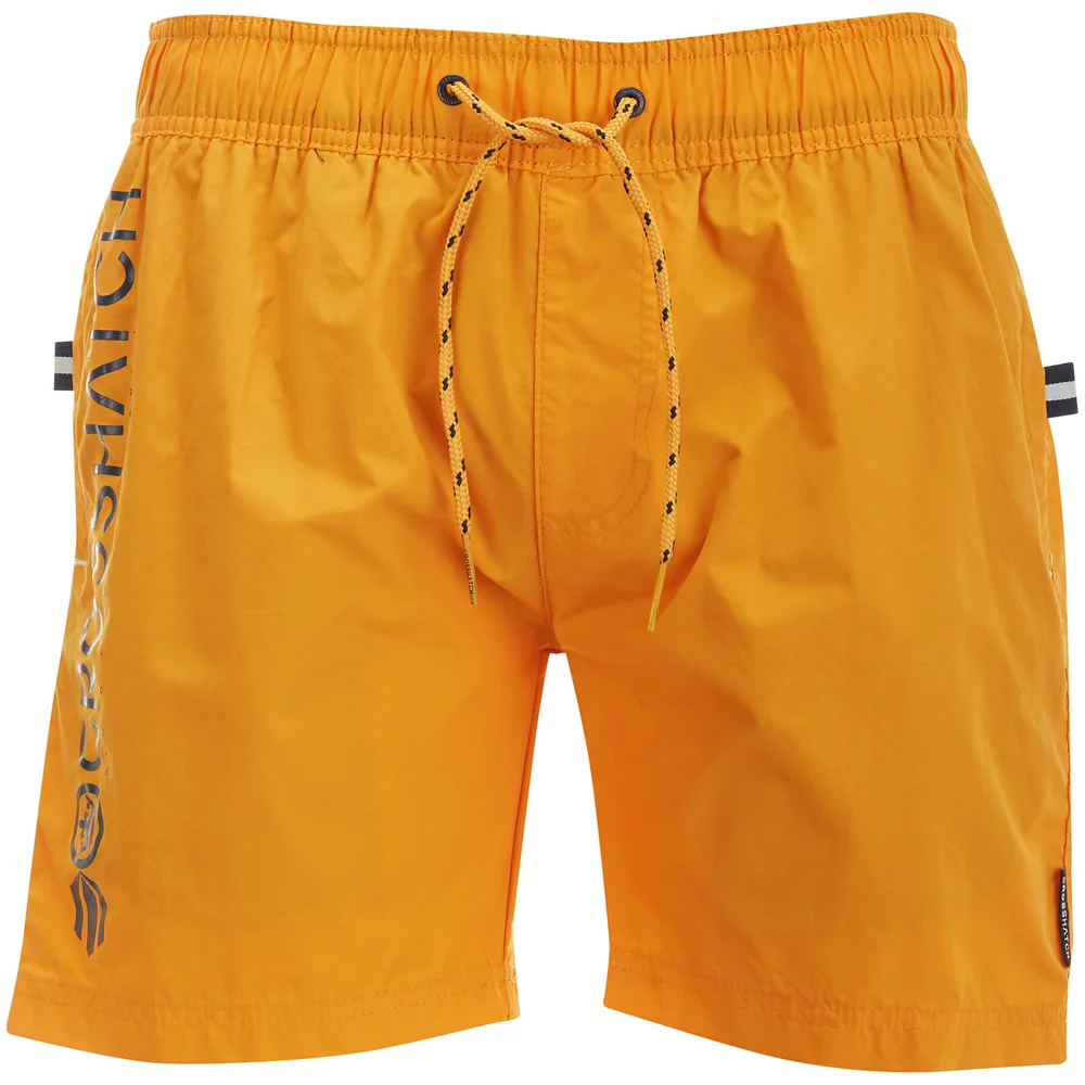 Short de Bain Kavana Crosshatch - Orange - S - Citron Image 1