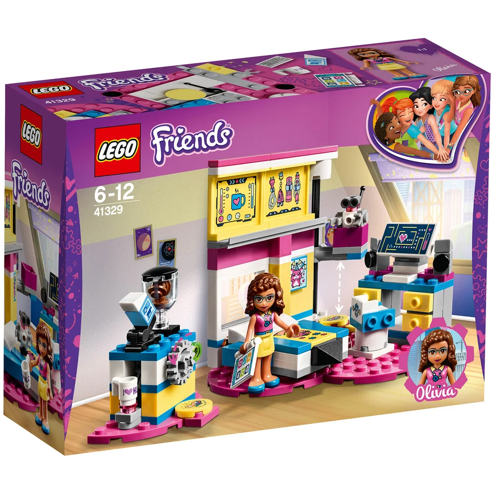 LEGO Friends : La chambre labo d'Olivia (41329) Image 1