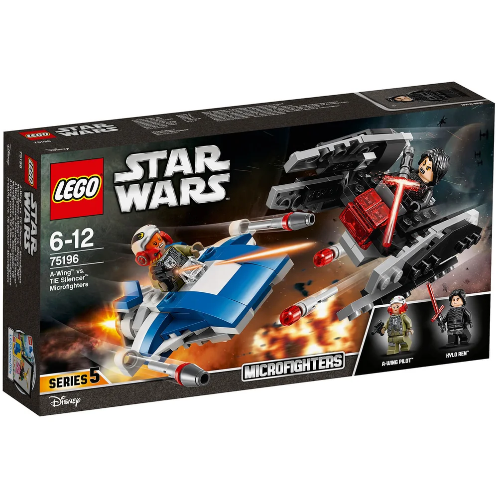 LEGO Star Wars : Microfighter A-Wing™ vs. Silencer TIE™ (75196) Image 1