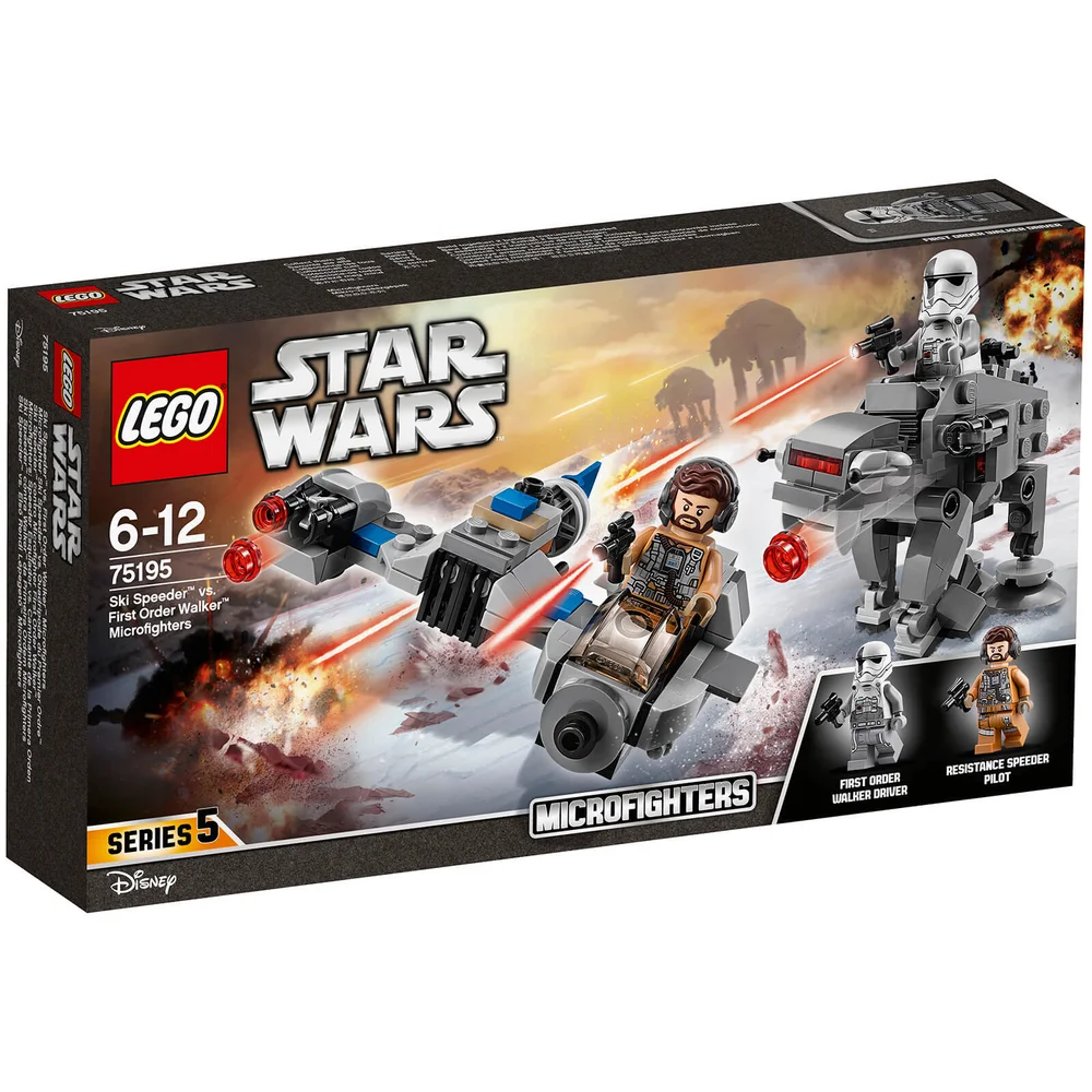LEGO Star Wars : Microfighter Ski Speeder™ vs. Quadripode du Premier Ordre™ (75195) Image 1