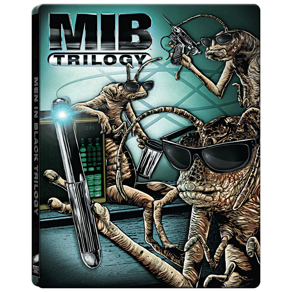 Trilogie Men In Black 4k Ultra HD (+Blu-ray standard) - Steelbook Édition Limitée Exclusivité Zavvi Image 1