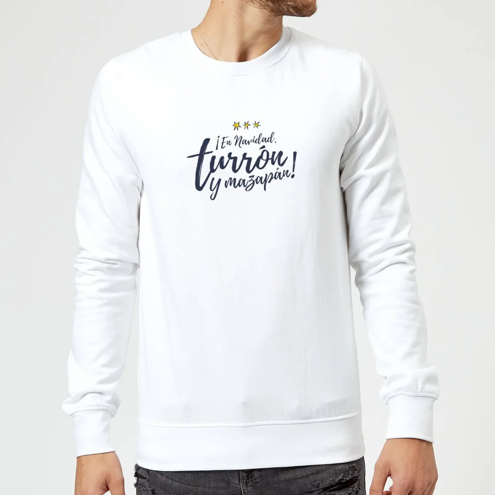 Pull de Noël Homme Turron - Blanc - S - Blanc Image 1