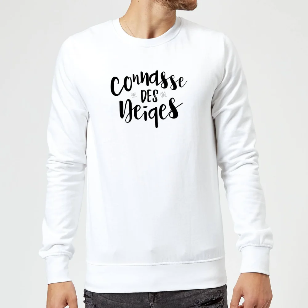 Pull de Noël Homme Connasse Des Neiges - Blanc - S - Blanc Image 1