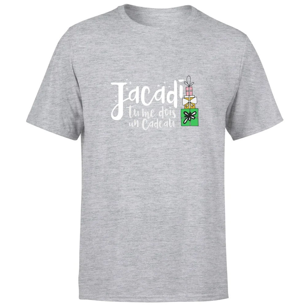 T-Shirt Femme Fijne Feestdagen - Vert - S - Gris Image 1