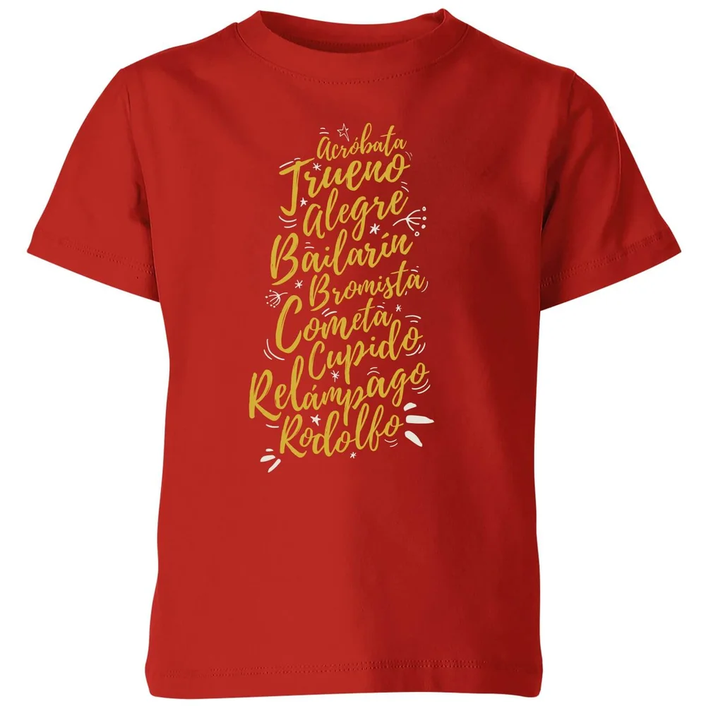 T-Shirt Homme Joyeux - Noir - 3-4 ans - Rouge Image 1