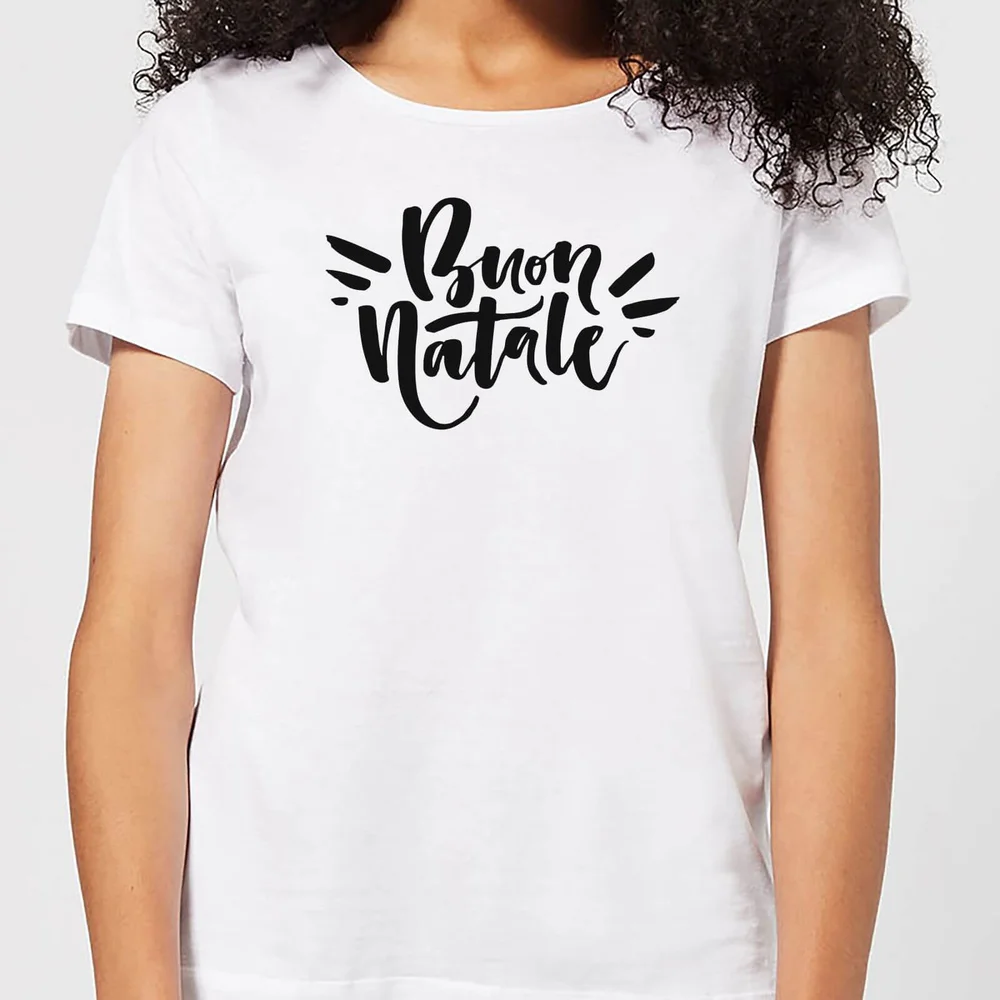 Buon Natale Women's T-Shirt - White - S - Blanc Image 1