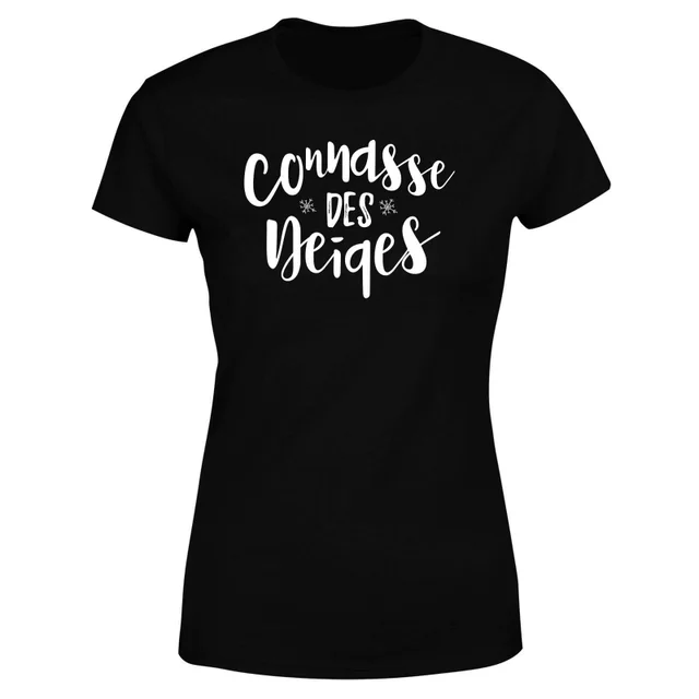 Sweat Femme Connasse Des Neiges - Blanc