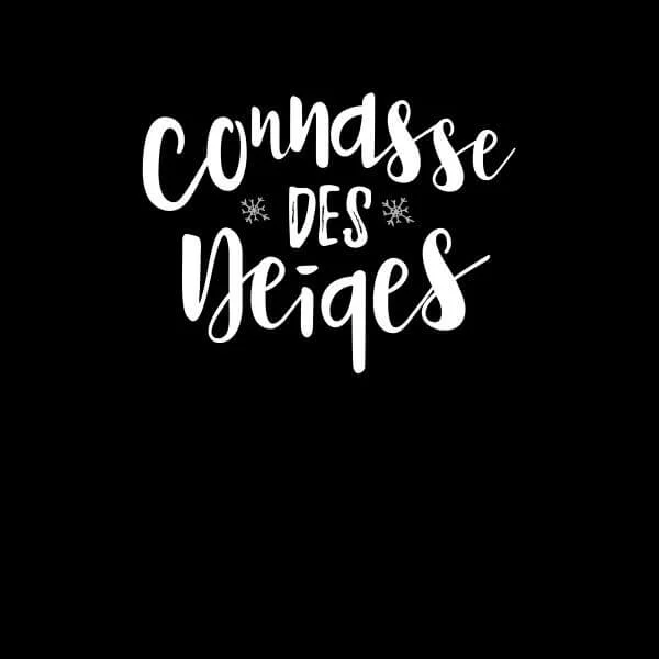 Sweat Femme Connasse Des Neiges - Blanc
