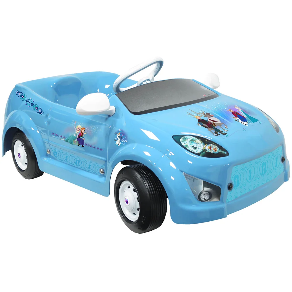 Disney Frozen 2016 Pedal Power Car - Light Blue Image 1
