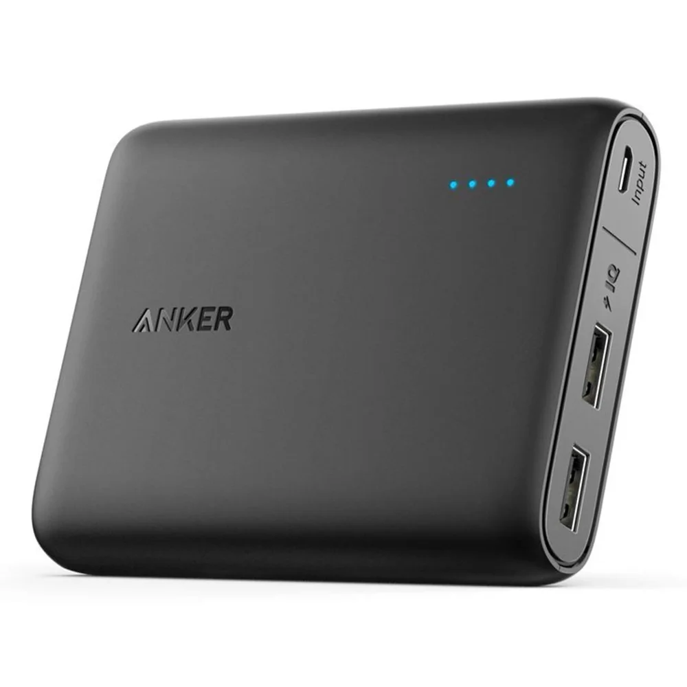 Batterie Externe Anker 10400MAH avec Power IQ - Noir Image 1