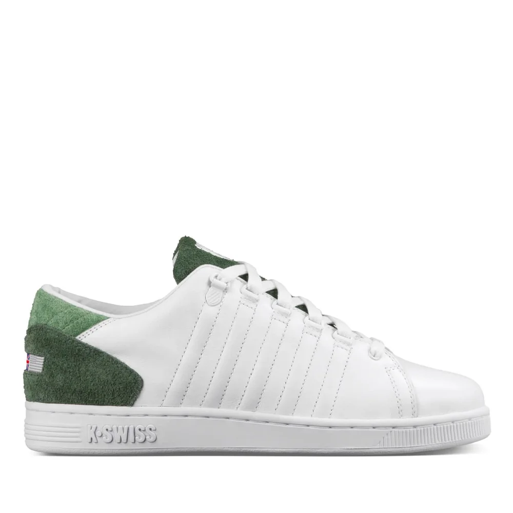 Baskets Homme Lozan III TT K-Swiss - Vert / Blanc - UK 7/EU 41 - Blanc Image 1