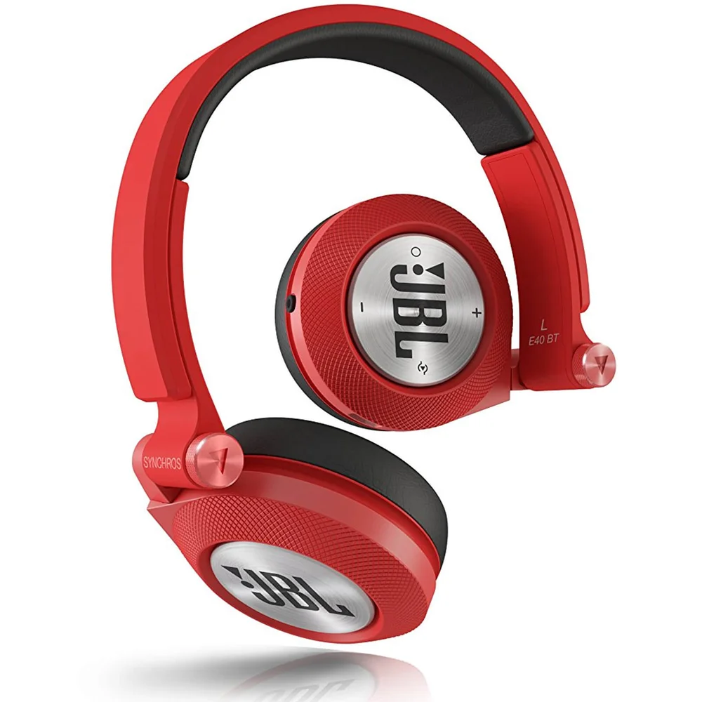 Casque Audio Bluetooth Synchros E40BT JBL - Rouge Image 1