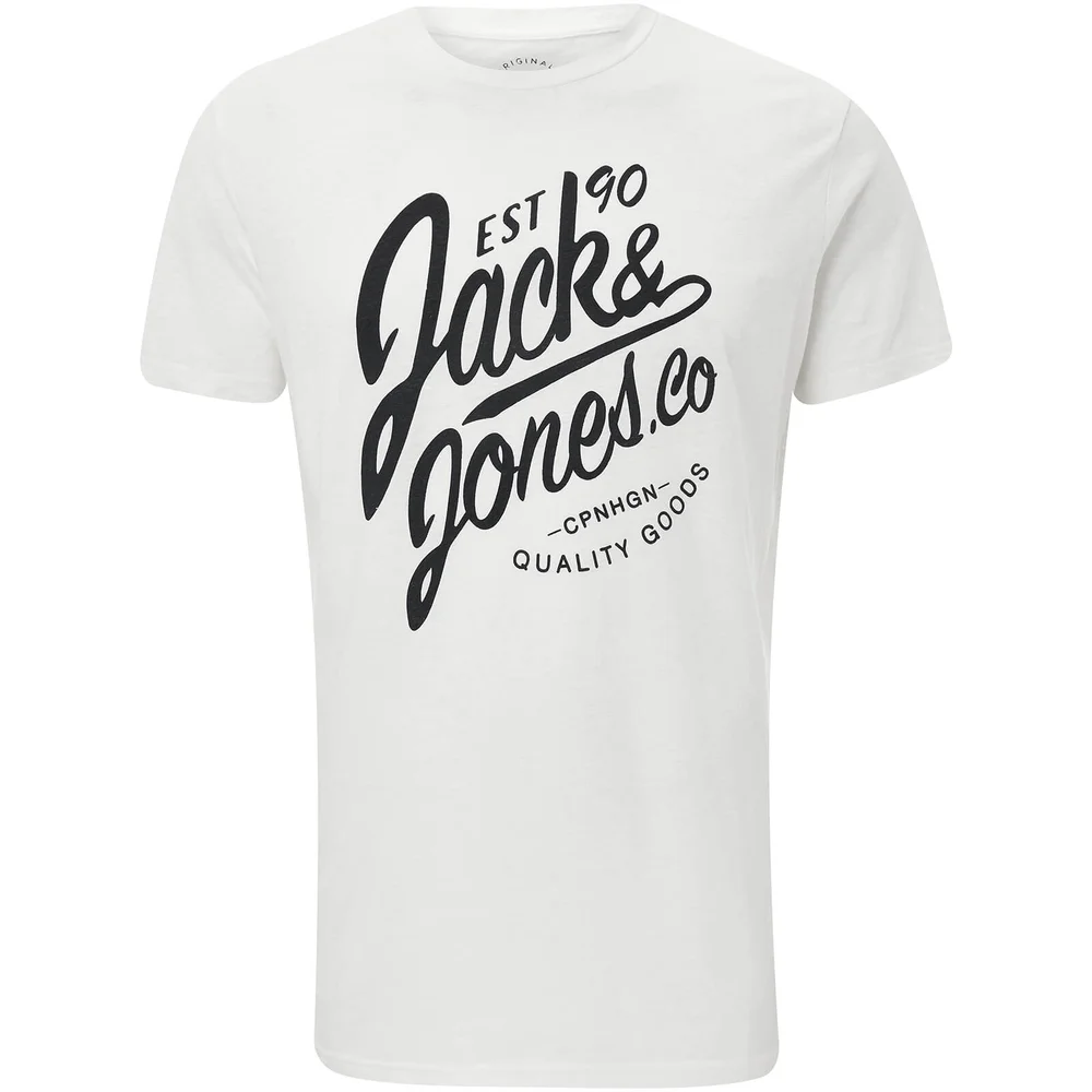T-Shirt Homme Originals Breezes Jack & Jones - Blanc Cassé - S Image 1